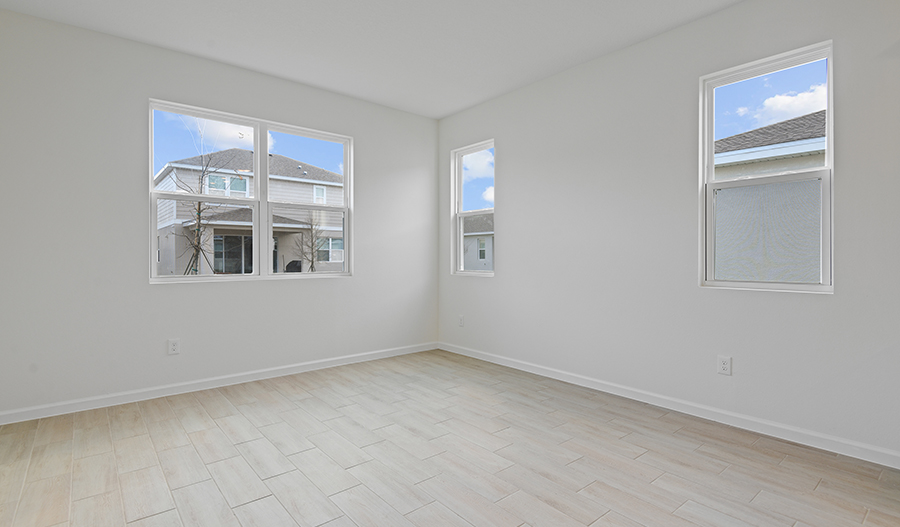 Bedroom of the Copper floor plan