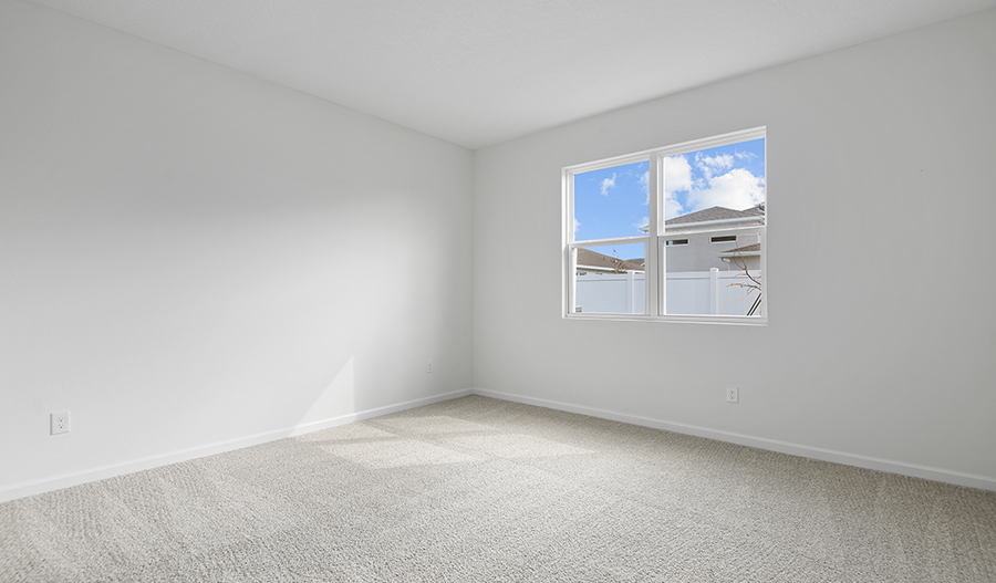 Bedroom of the Copper floor plan