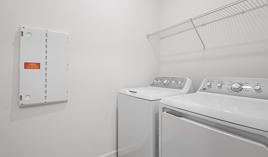 Laundry Room of the Copper floor plan