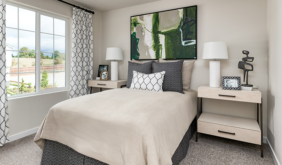 Bedroom of the Wintergreen floor plan