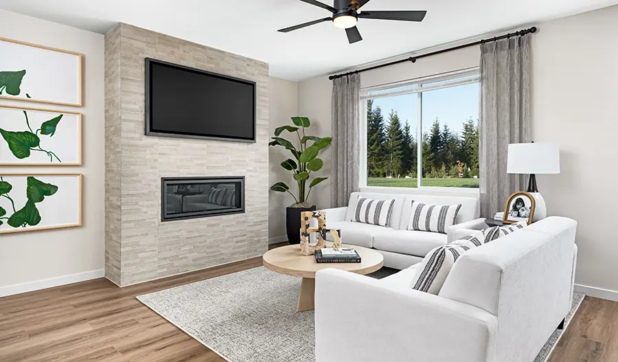Great Room of the Wintergreen floor plan