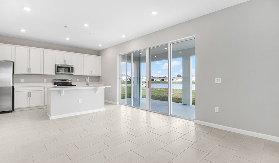 Dining Area of the Ammolite floor plan