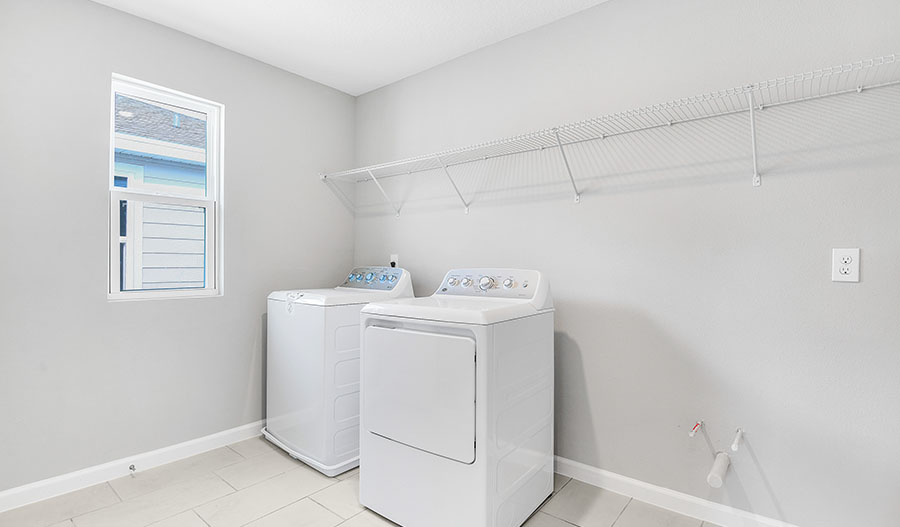 Laundry Room  of the Ammolite floor plan