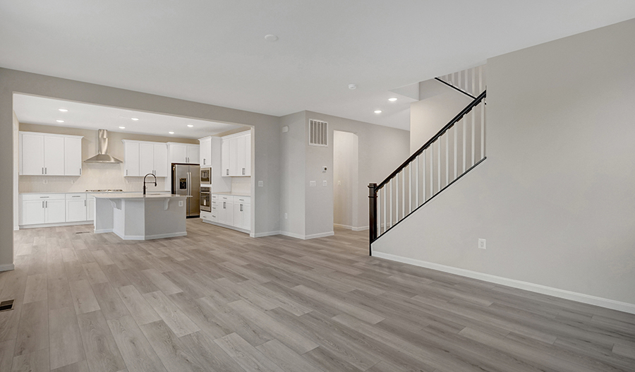 Great Room of the Hemingway floor plan