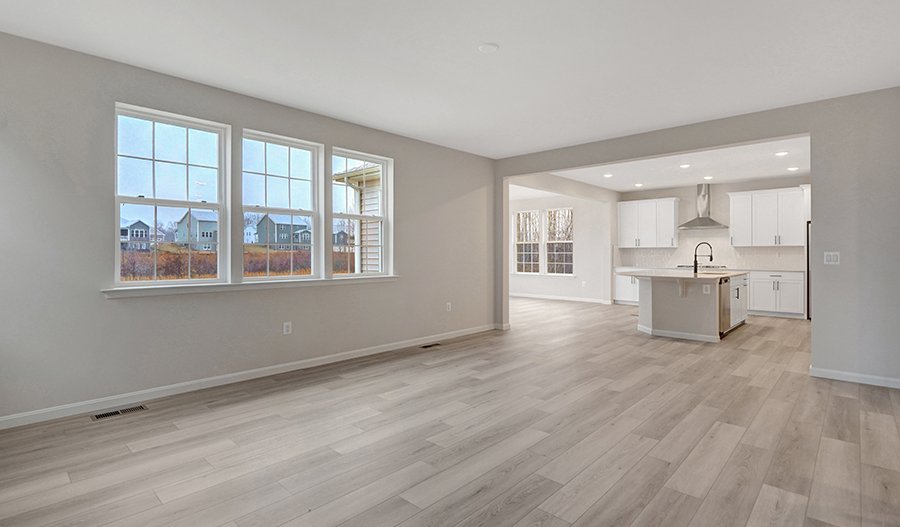 Great Room of the Hemingway floor plan