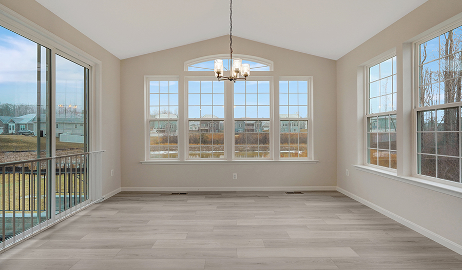 Sunroom of the Hemingway floor plan
