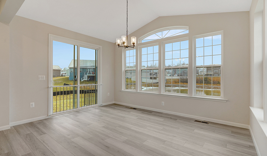 Sunroom of the Hemingway floor plan