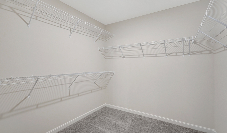 Closet of the Hemingway floor plan