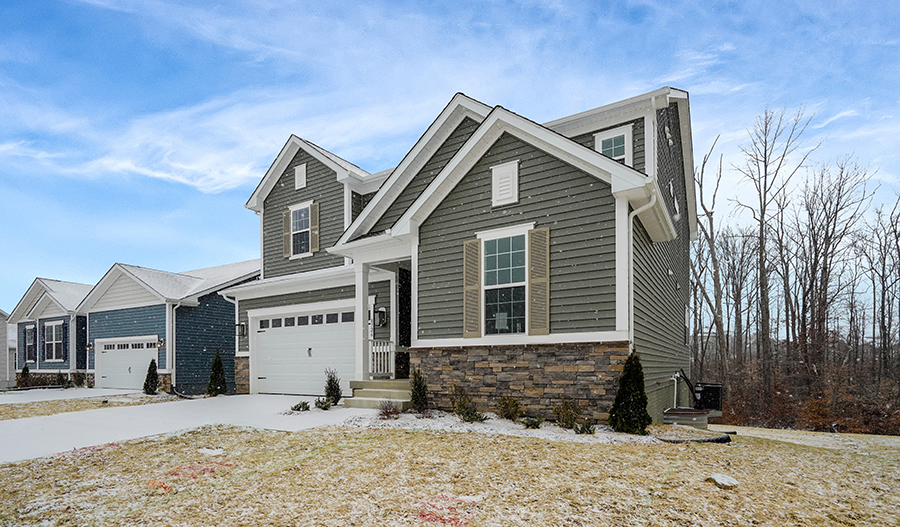 Exterior of the Hopewell floor plan