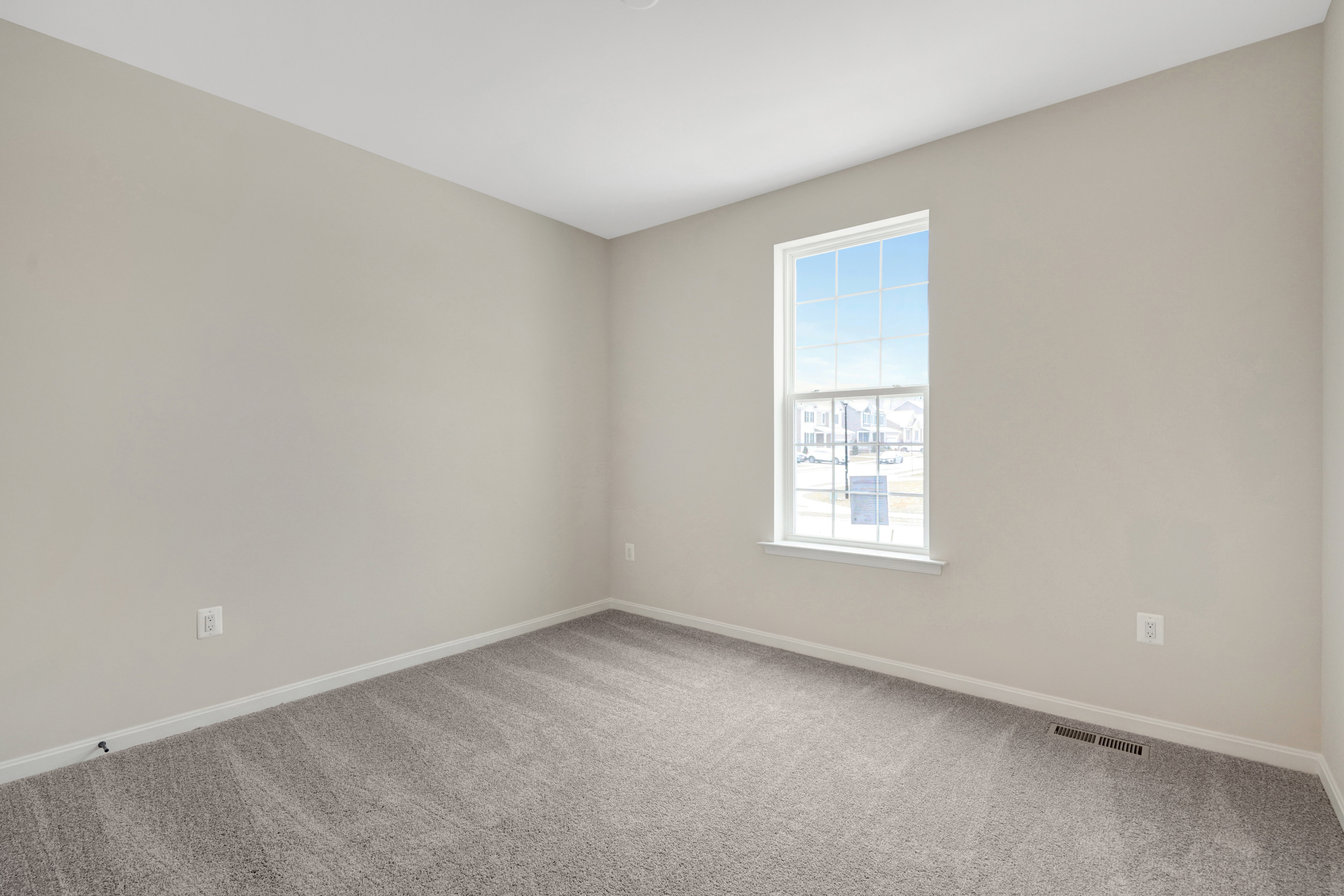 Bedroom of the Hopewell floor plan