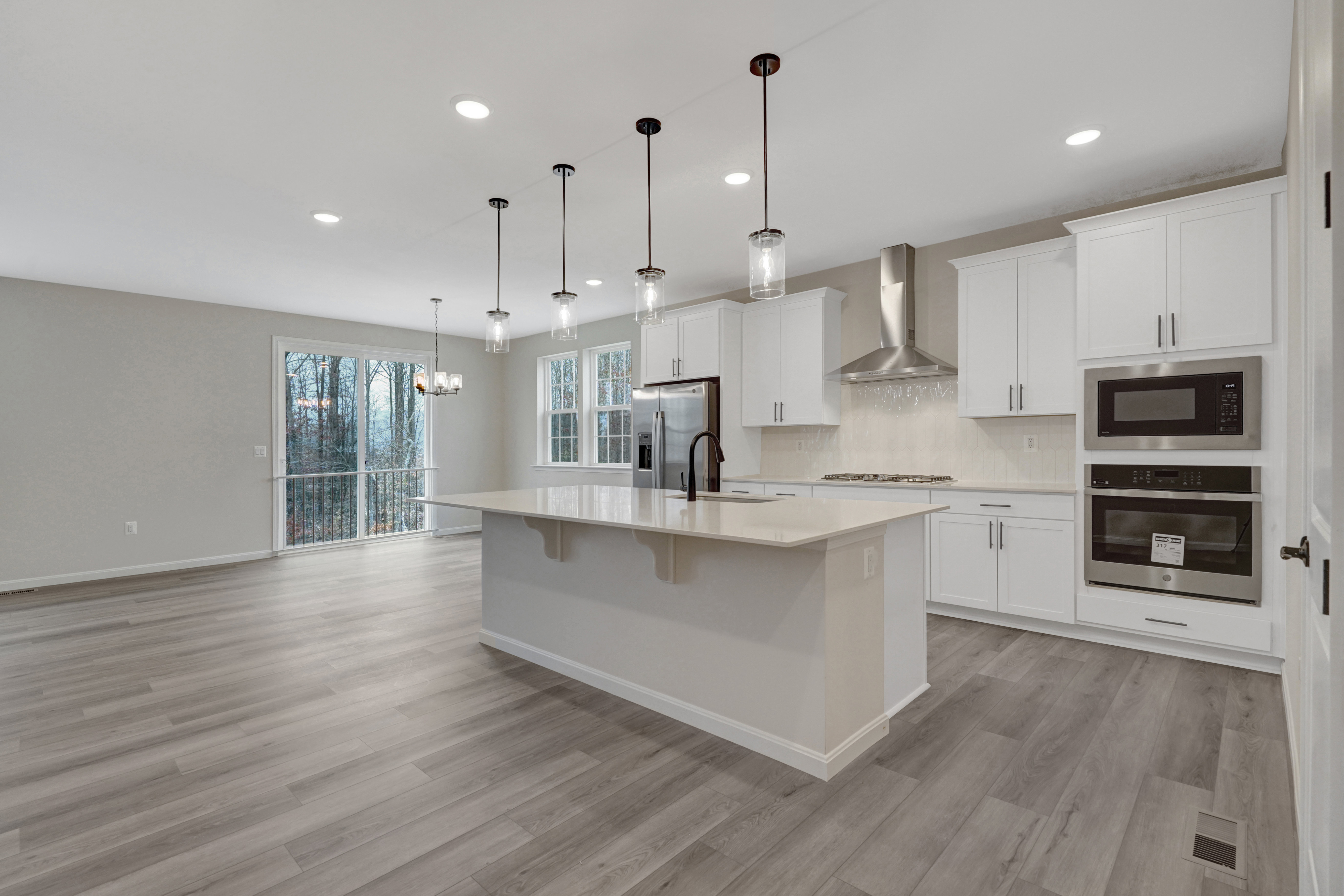 Kitchen of the Hopewell floor plan
