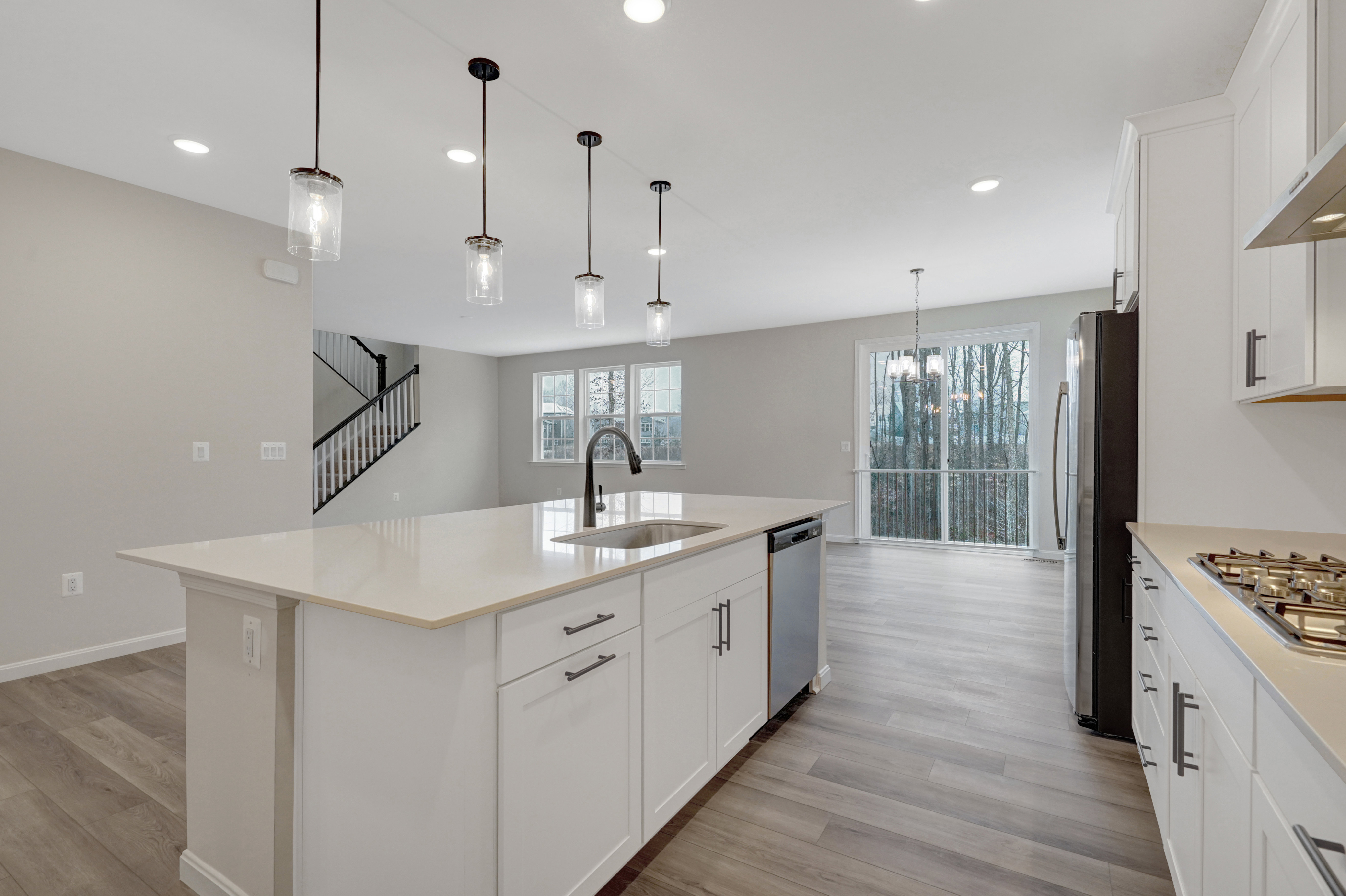 Kitchen of the Hopewell floor plan