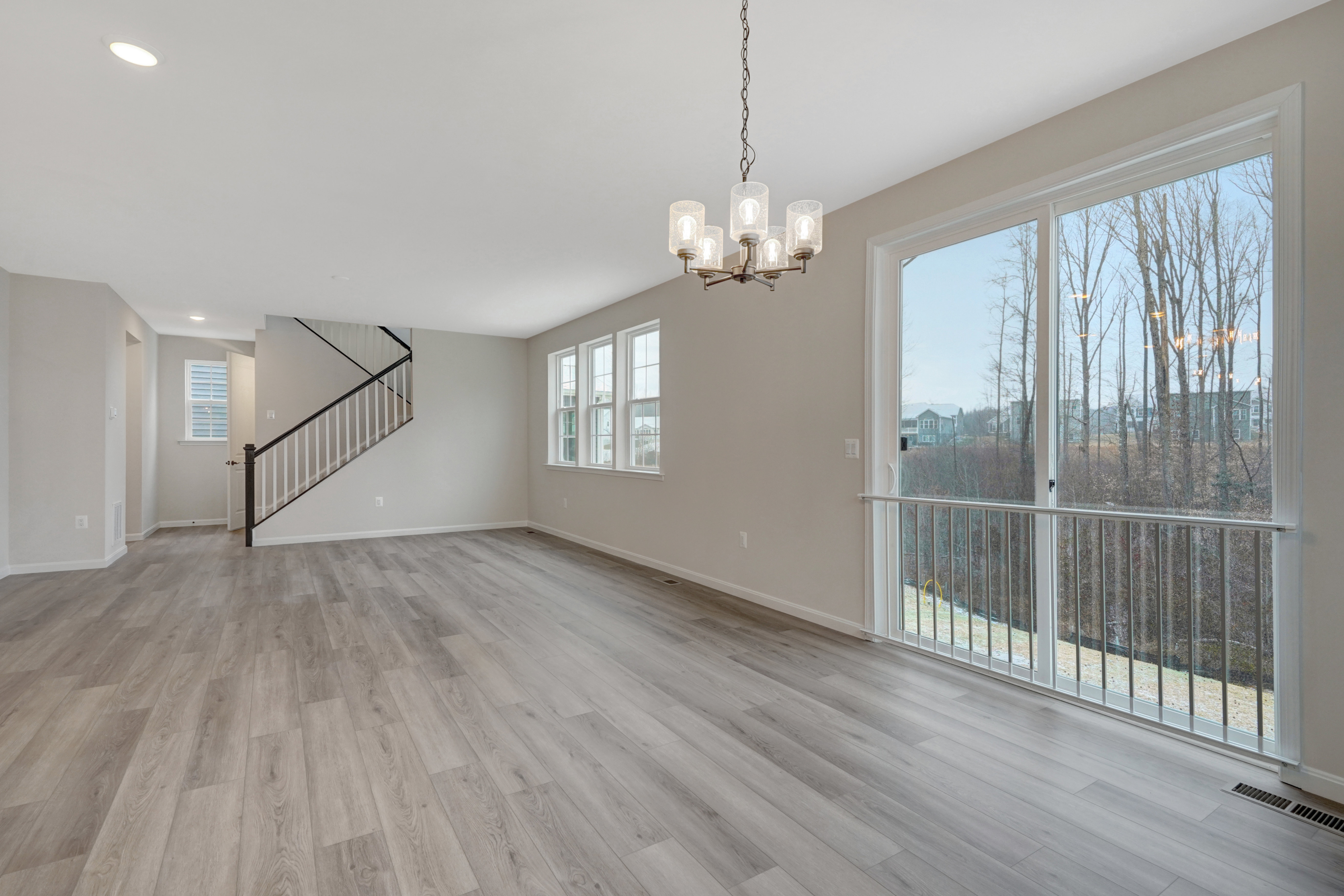 Dining Area of the Hopewell floor plan