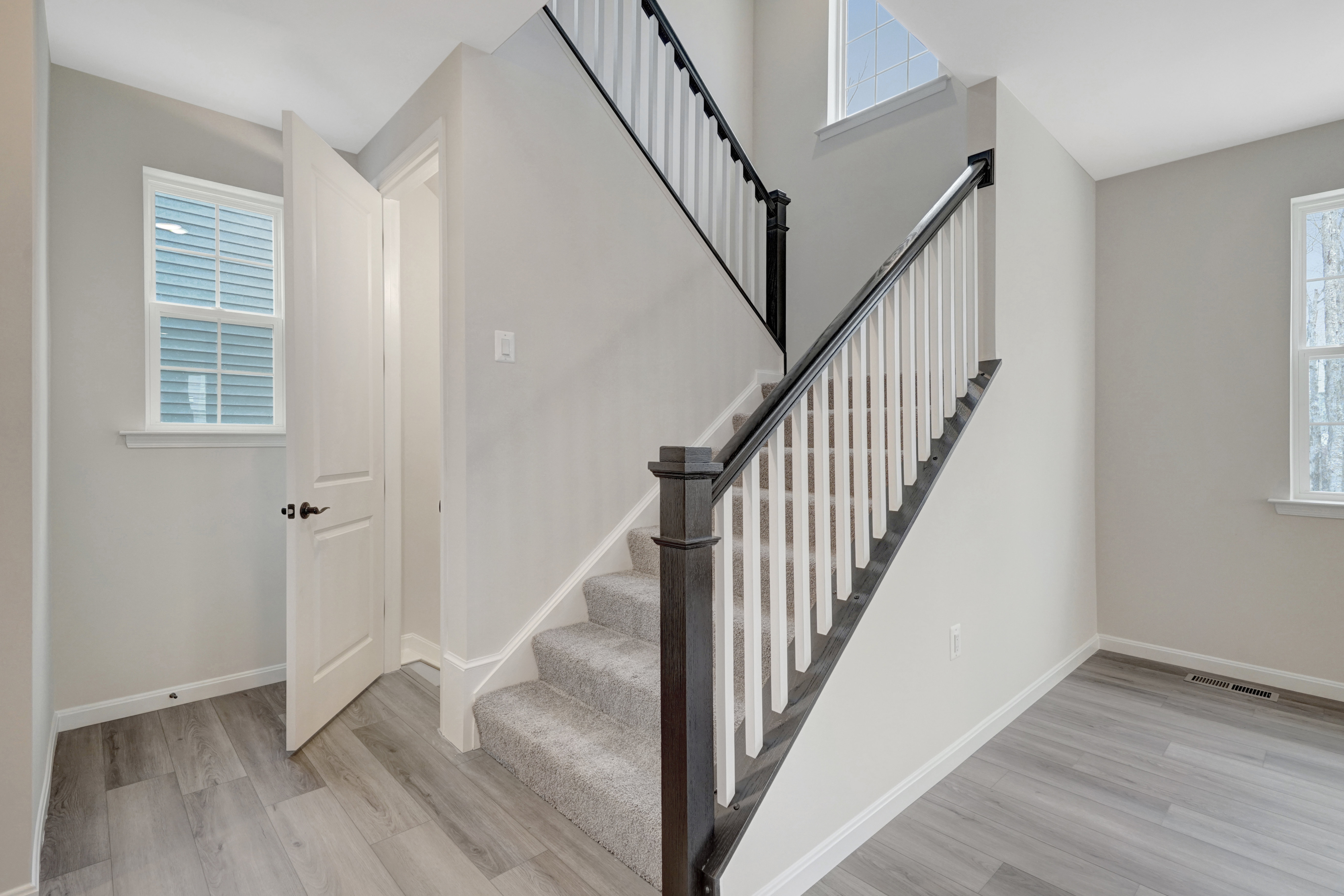 Stairway of the Hopewell floor plan