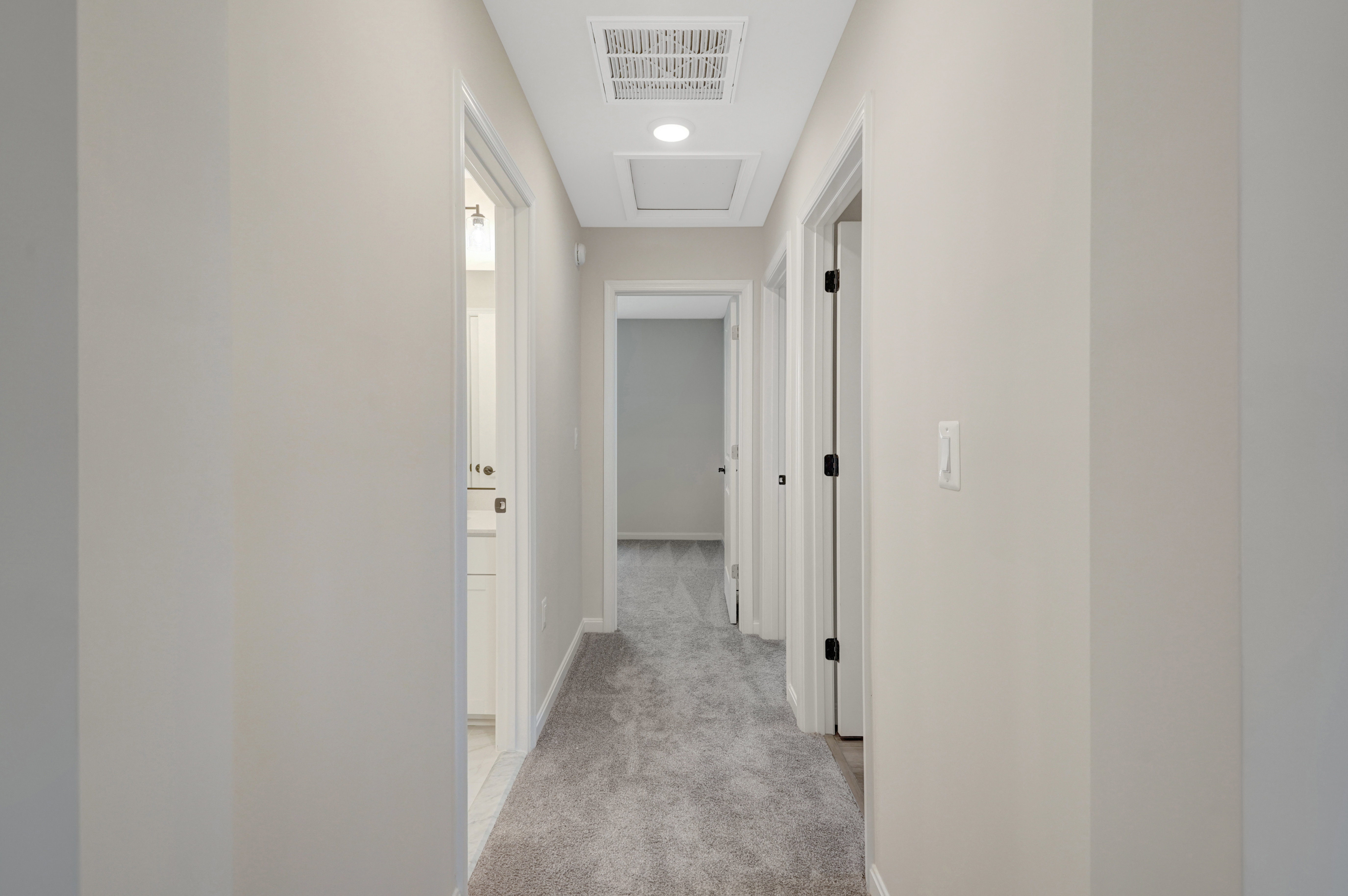 Hallway of the Hopewell floor plan