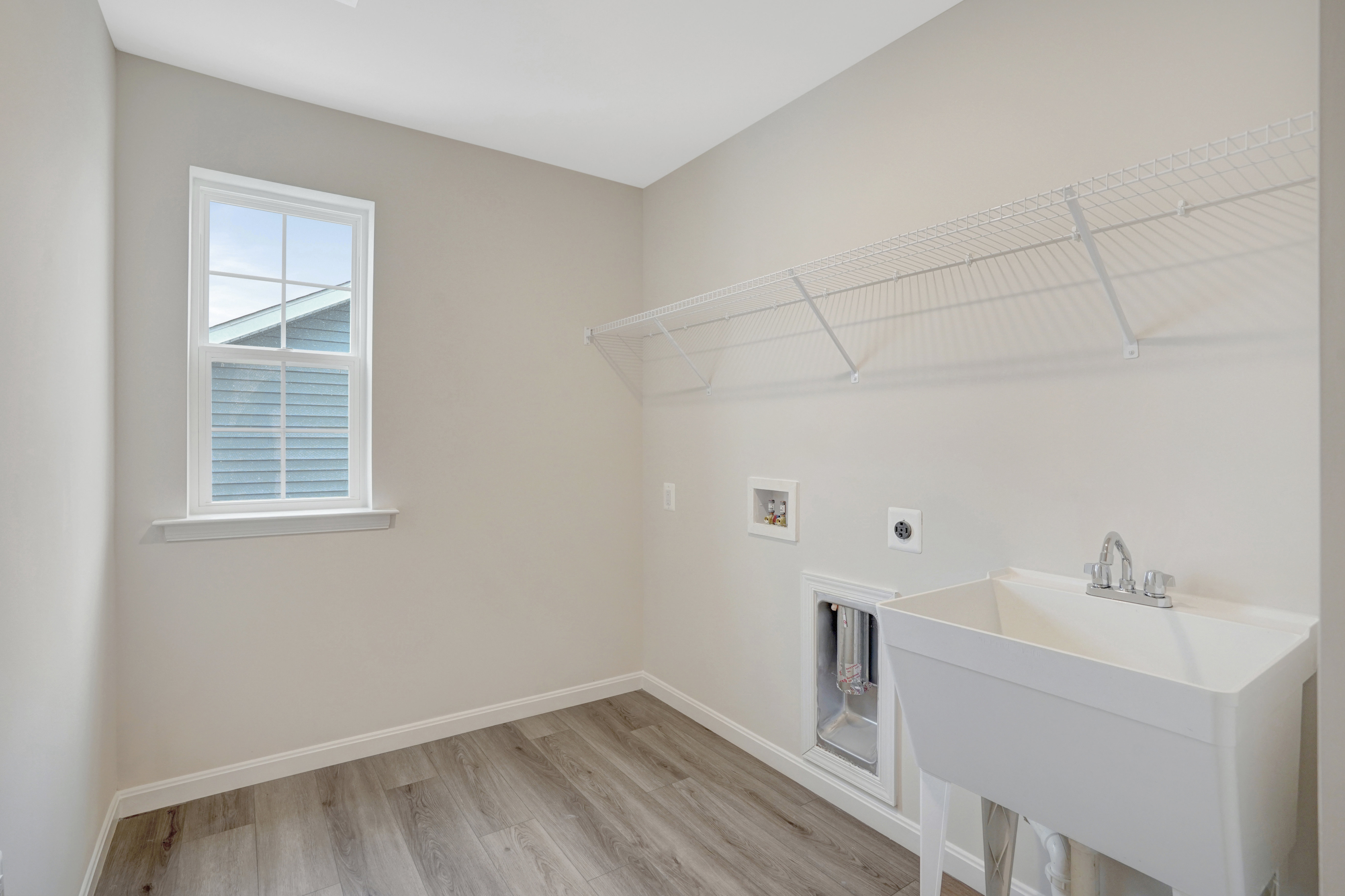 Laundry Room of the Hopewell floor plan