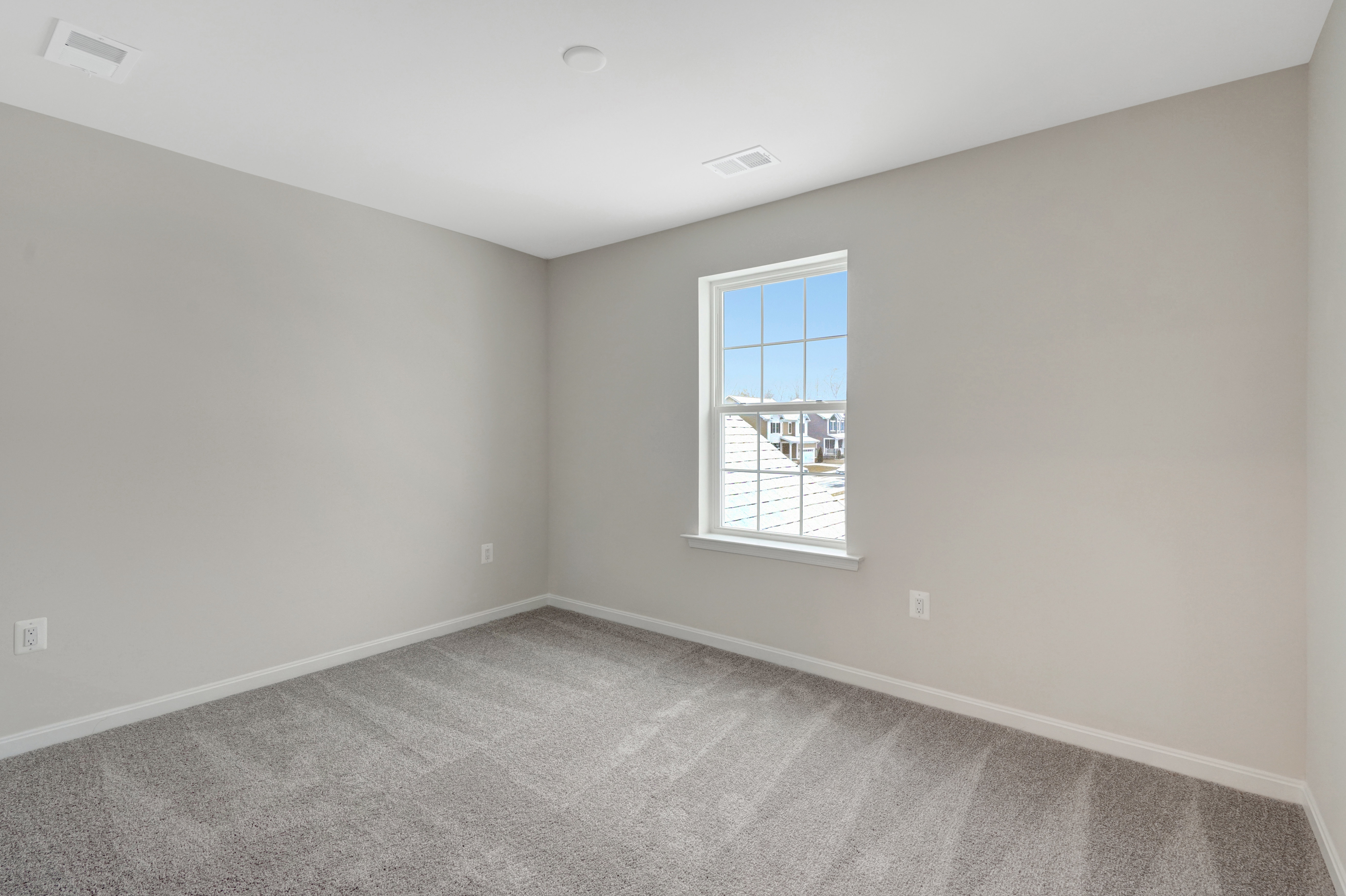 Bedroom of the Hopewell floor plan