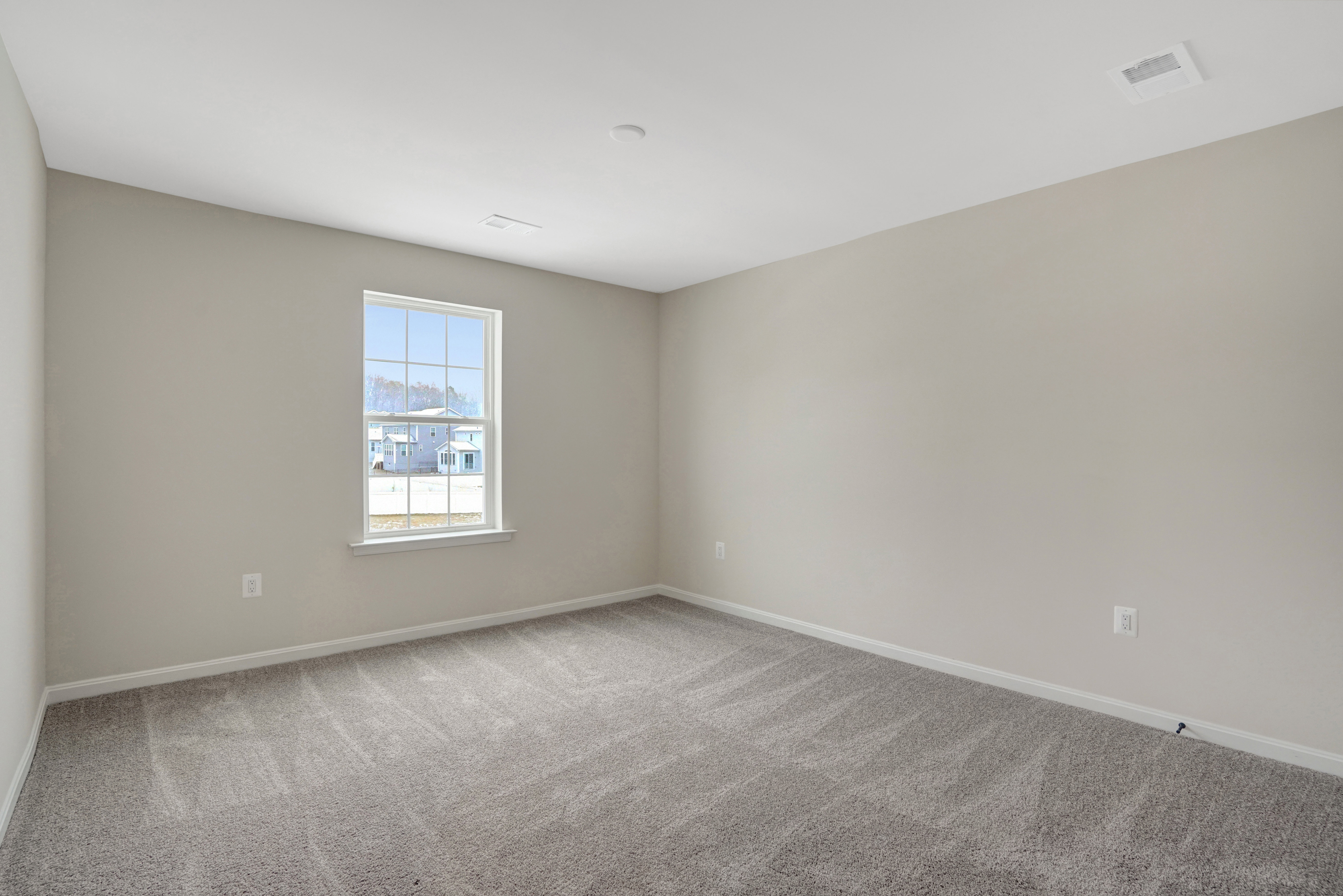 Bedroom of the Hopewell floor plan
