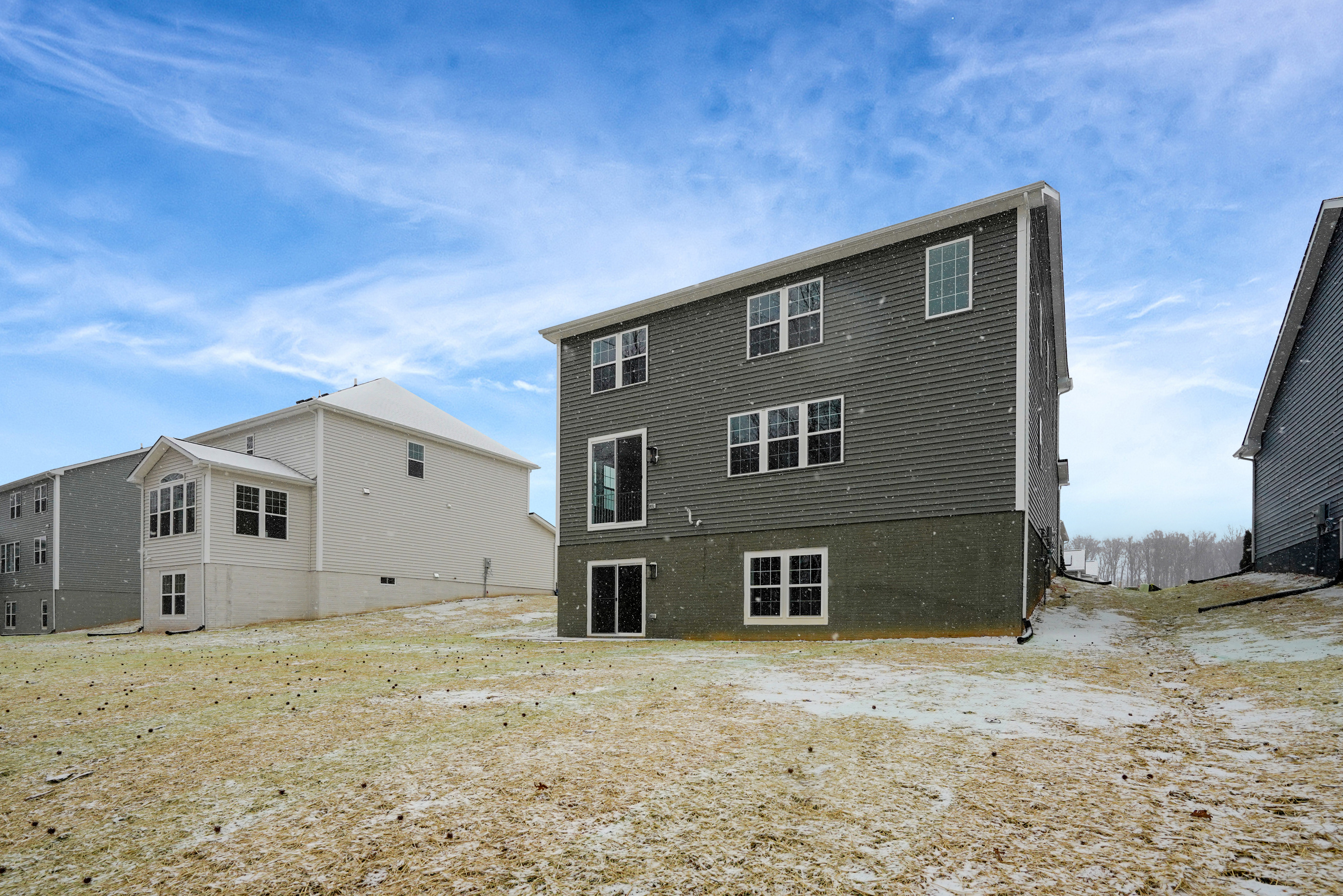 Rear Exterior of the Hopewell floor plan