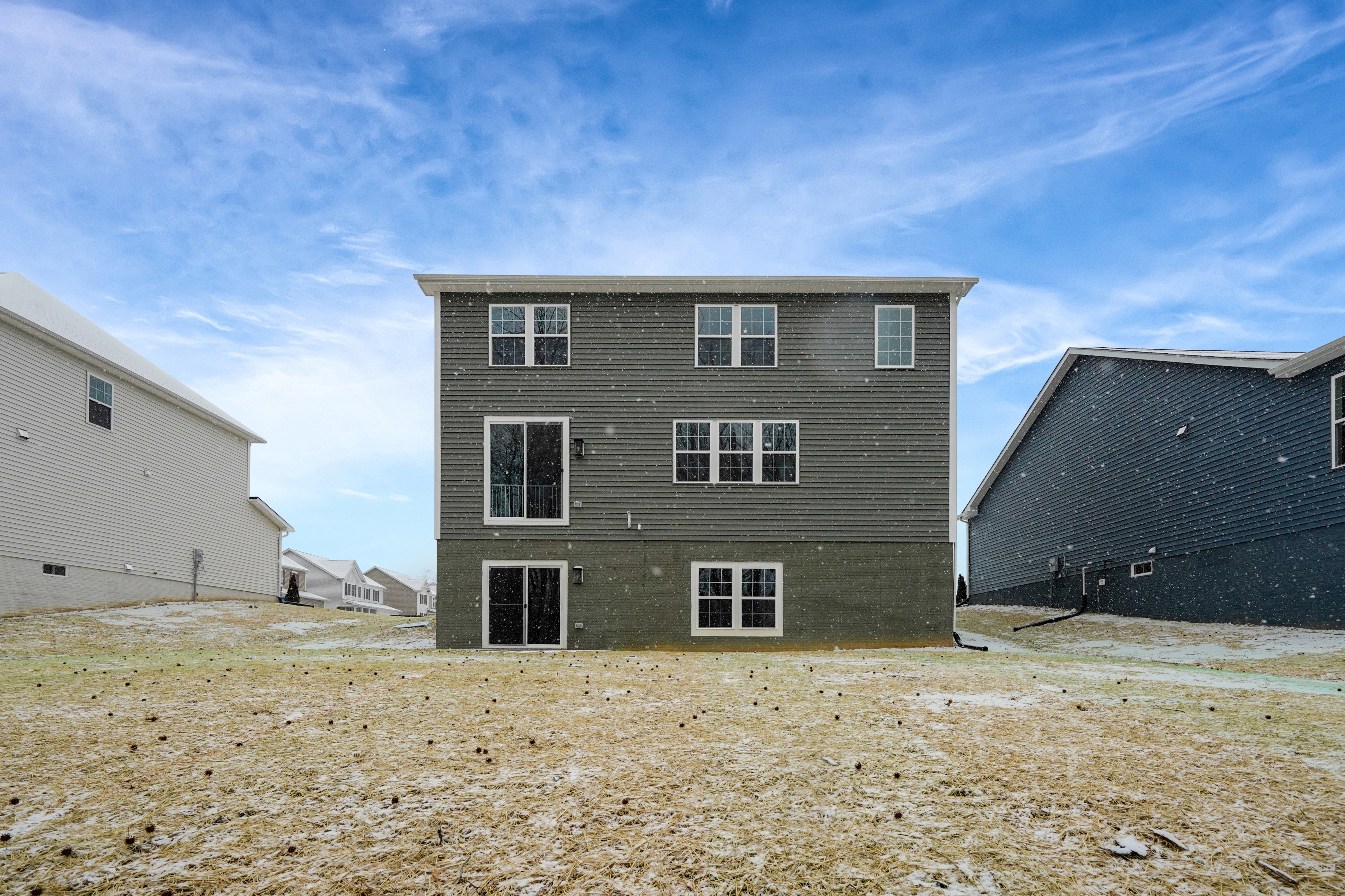 Rear Exterior of the Hopewell floor plan