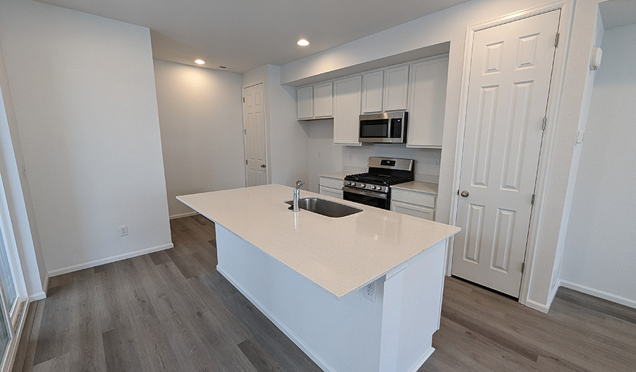Kitchen of the Boston floor plan
