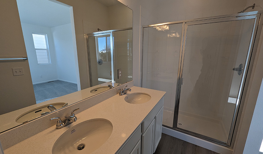 Bathroom of the Boston floor plan