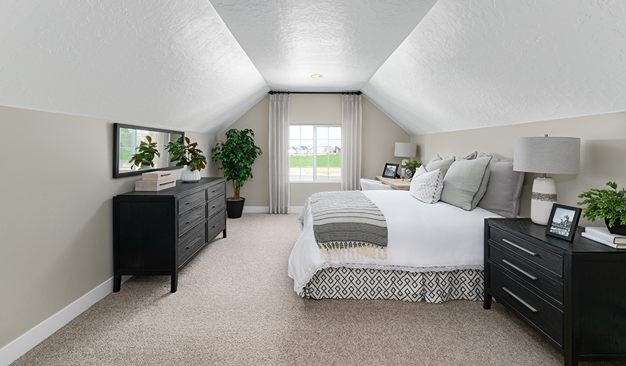 Bedroom Bedroom of the Helena floor plan