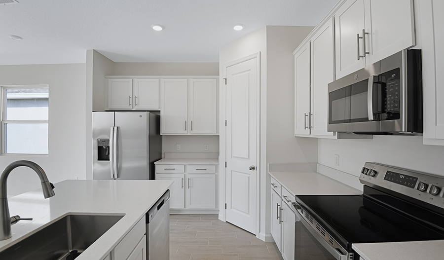 Kitchen of the Amethyst floor plan
