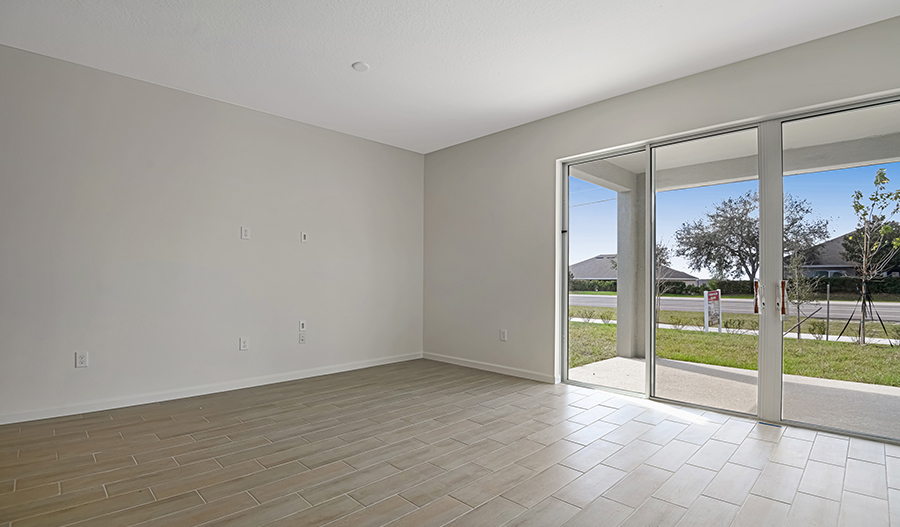 Great Room of the Amethyst floor plan