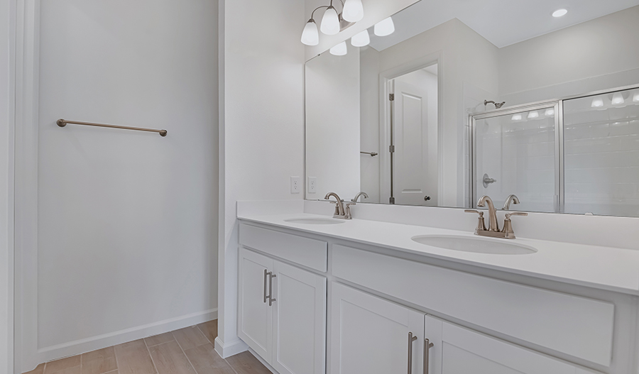 Bathroom of the Amethyst floor plan