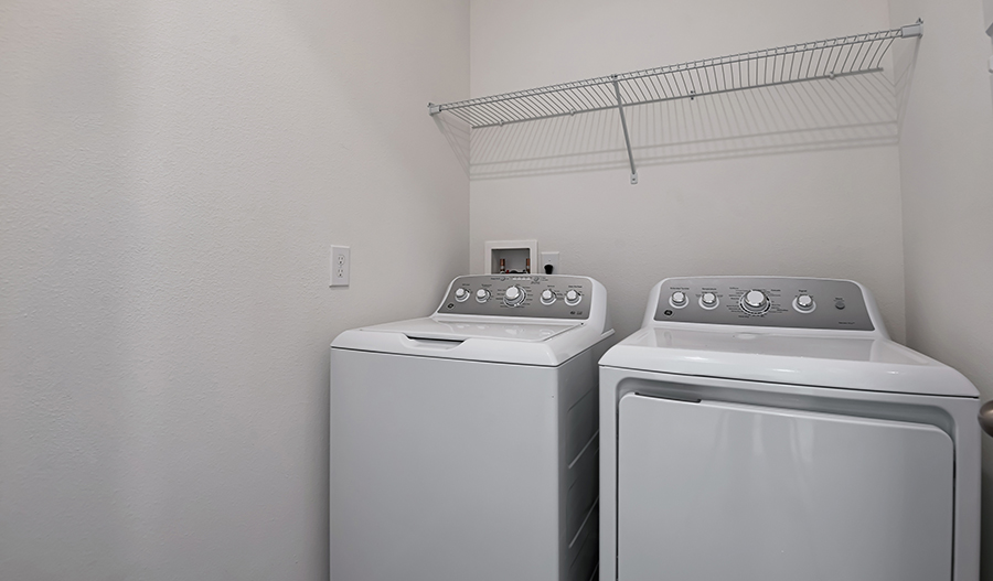 Laundry Room of the Amethyst floor plan