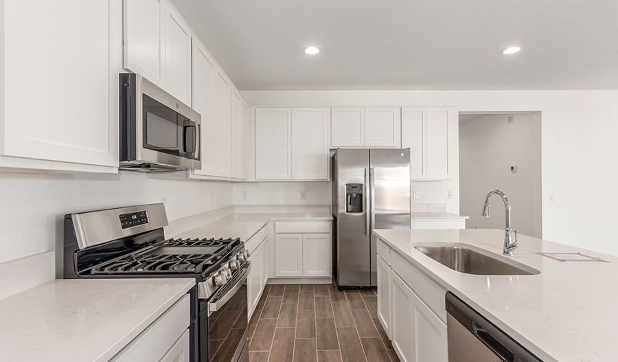 Kitchen of the Slate floor plan
