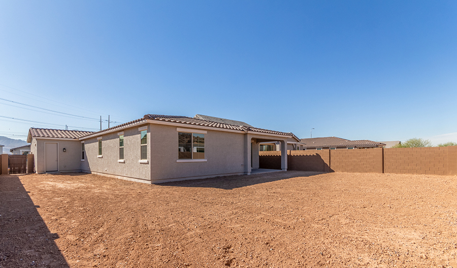 Rear Exterior of the Slate floor plan