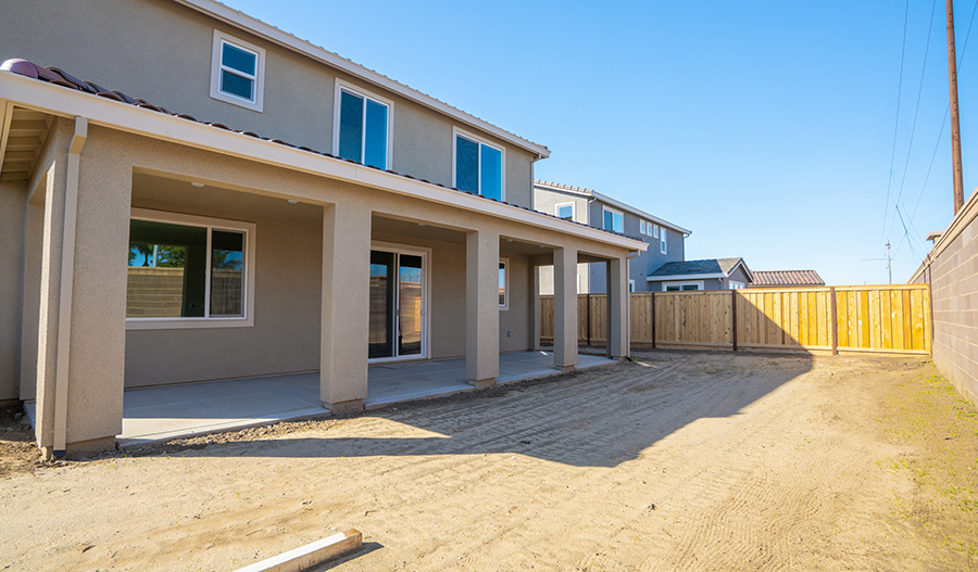Rear Exterior of the Seth floor plan