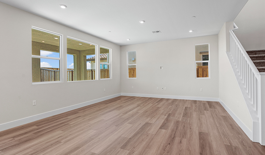 Great Room of the Andrea floor plan