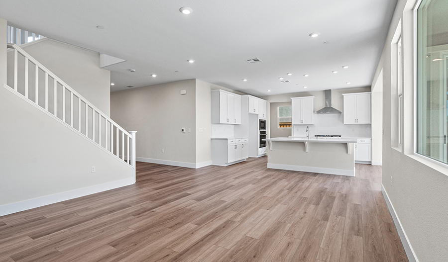 Great Room of the Andrea floor plan