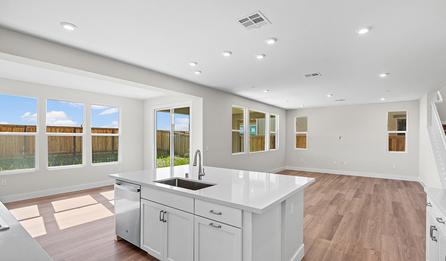 Kitchen of the Andrea floor plan