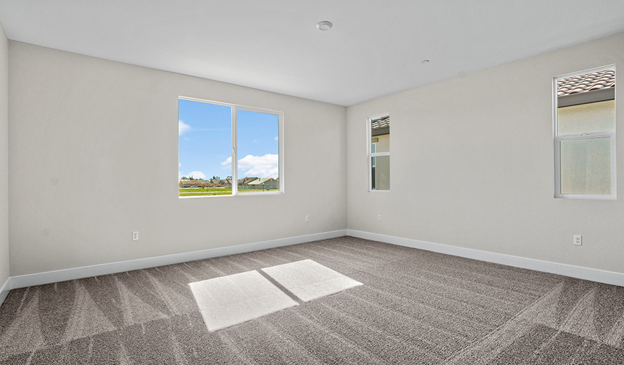 Bedroom of the Andrea floor plan