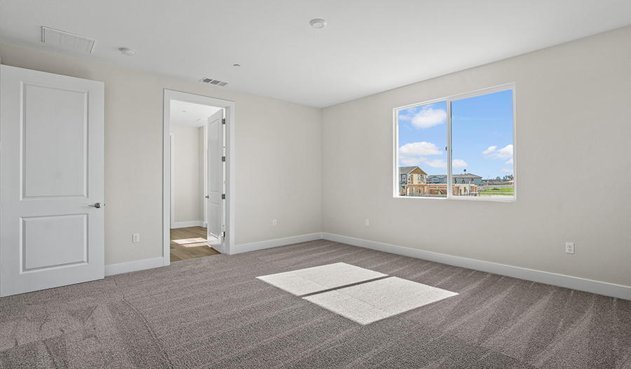 Bedroom of the Andrea floor plan