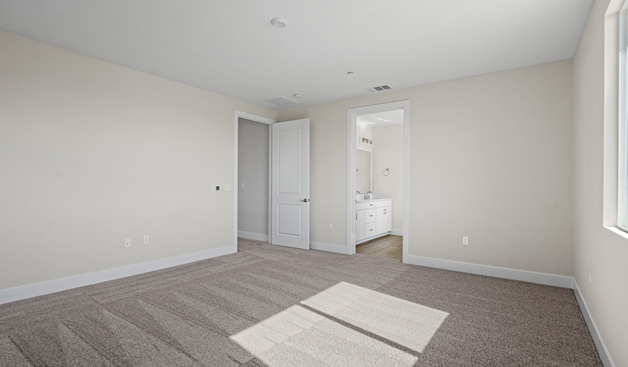 Bedroom of the Andrea floor plan