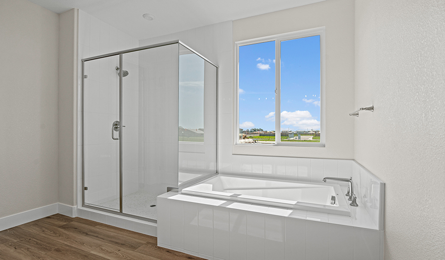 Bathroom of the Andrea floor plan
