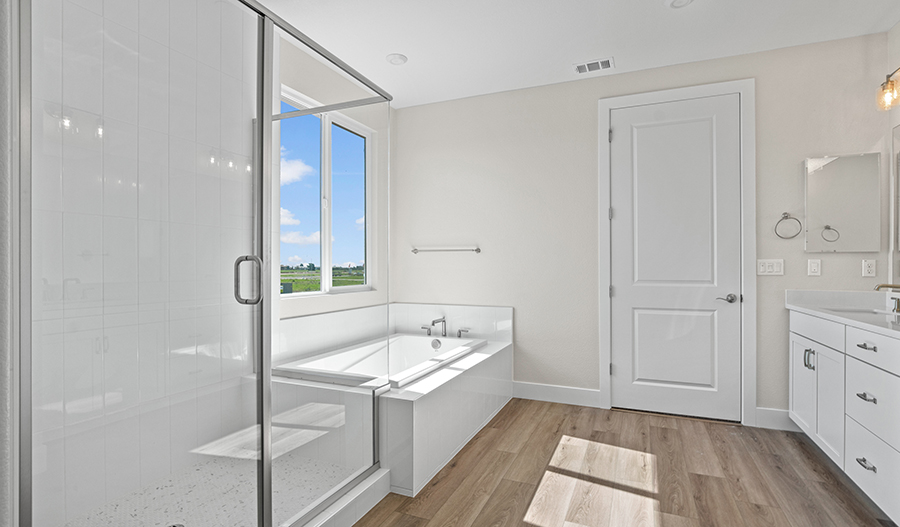 Bathroom of the Andrea floor plan