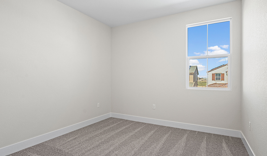 Bedroom of the Andrea floor plan