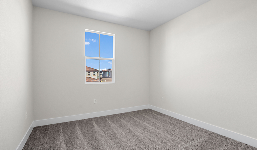 Bedroom of the Andrea floor plan
