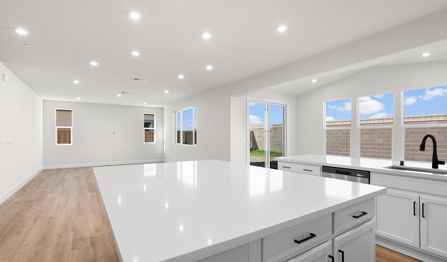 Kitchen of the Seth floor plan