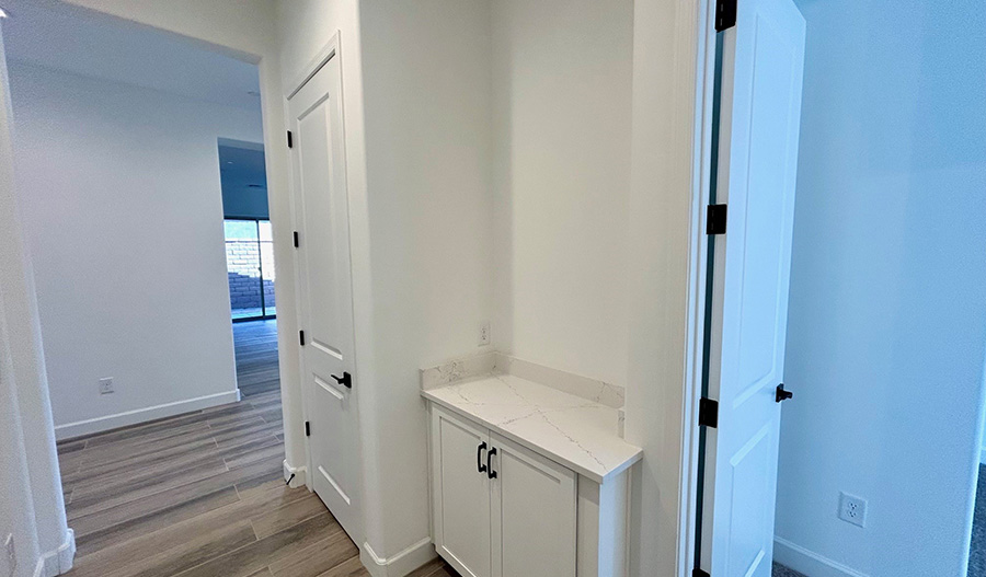 Mudroom of the Julia floor plan