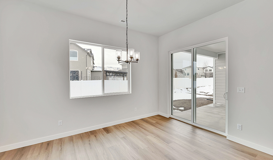Sunroom of the Pinecrest floor plan