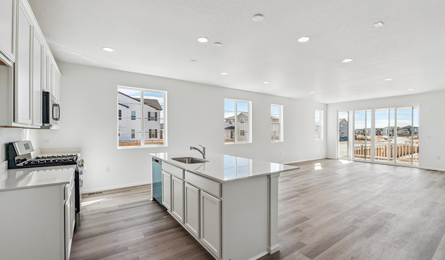 Kitchen of the Alexandrite floor plan