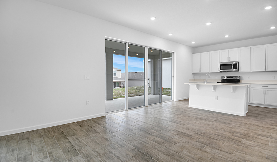 Great Room and Kitchen of the Ammolite floor plan