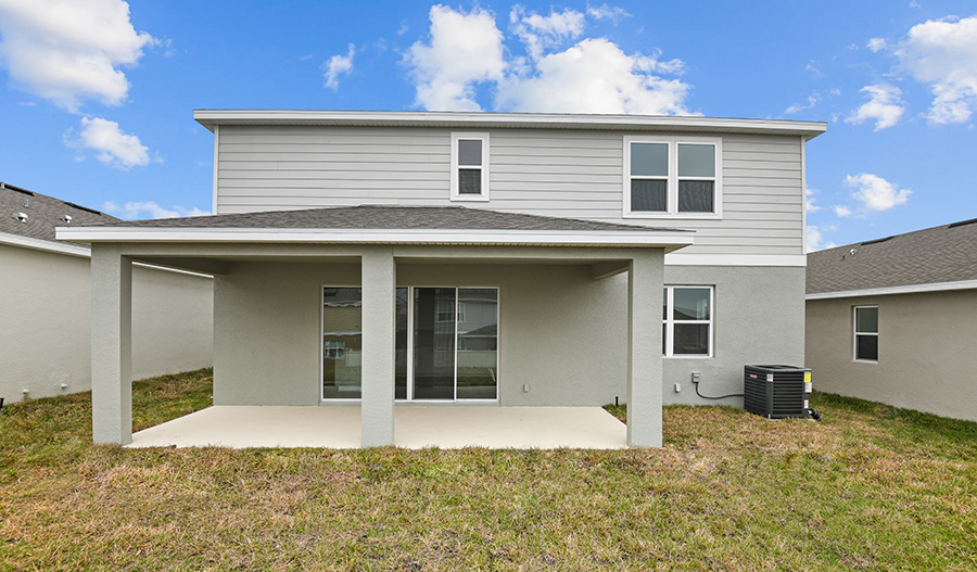Rear Exterior of the Ammolite floor plan